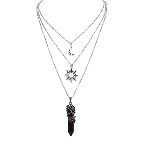 Sacina Gothic Crescent Moon Choker