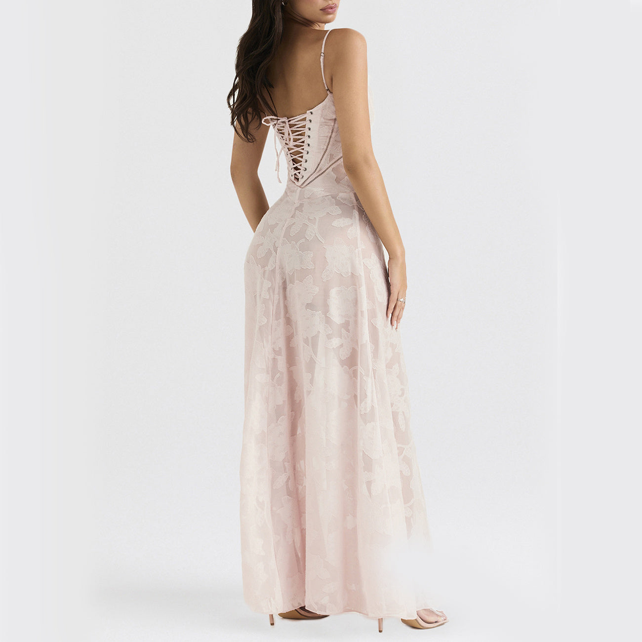 Sexy Flowers Lace Suspender Dress Summer Fashion