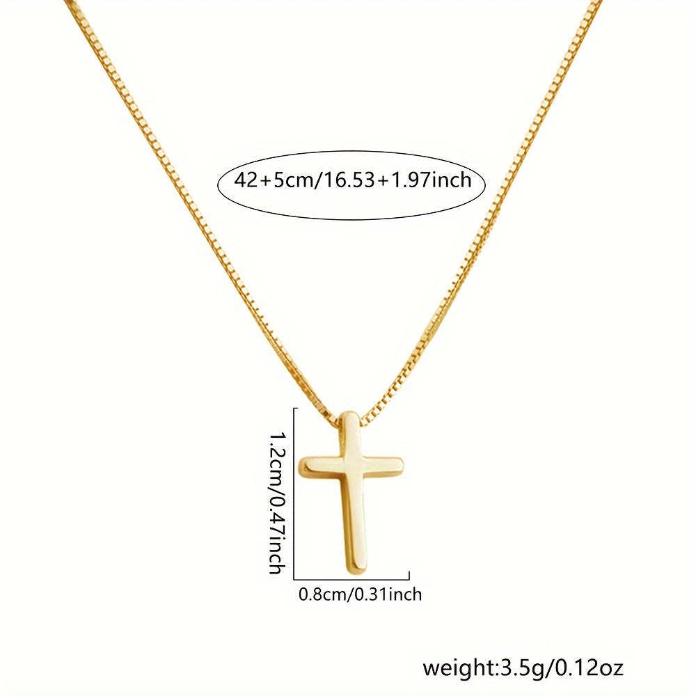 Stylish Prayer Cross Necklace