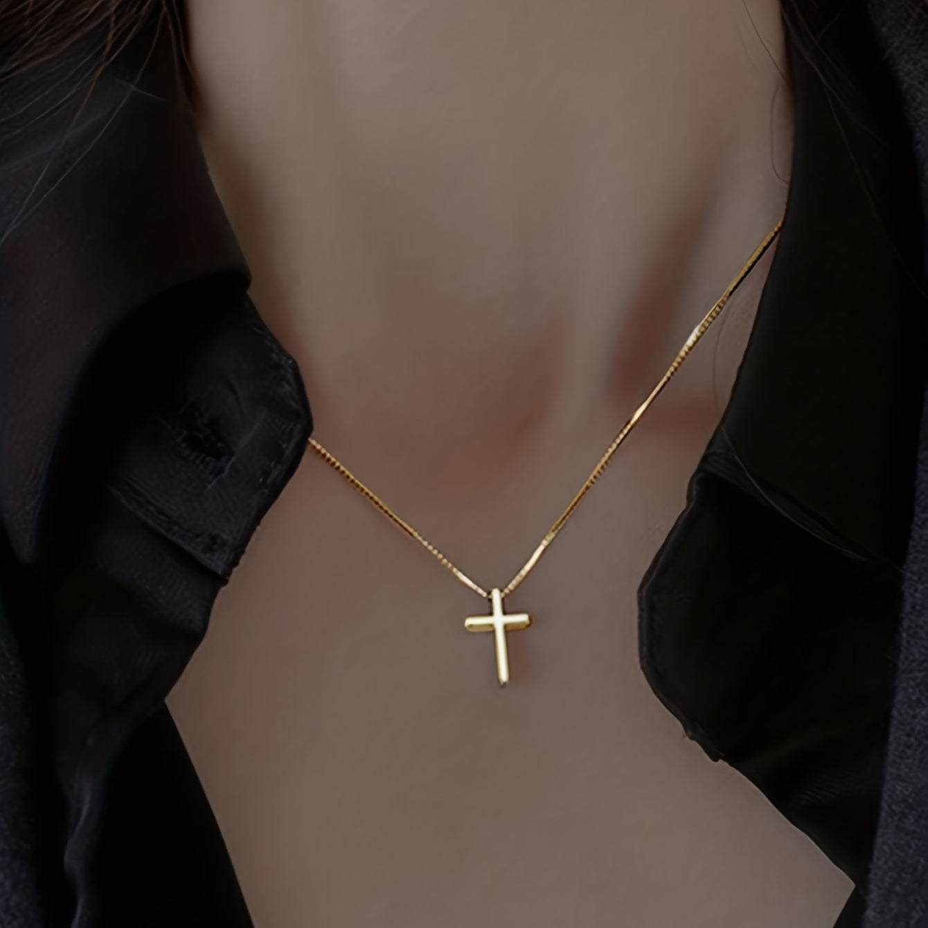 Stylish Prayer Cross Necklace