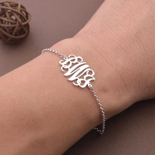 Fashion Custom Monogram Bracelet for Women
