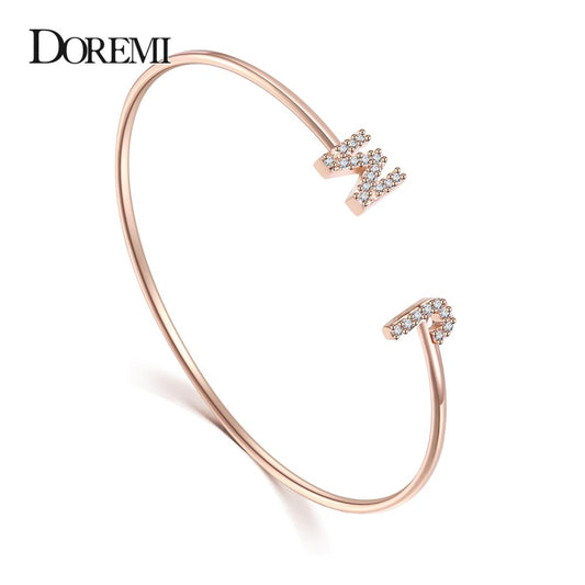 DOREMI Custom Letter Bracelet Baby bangle