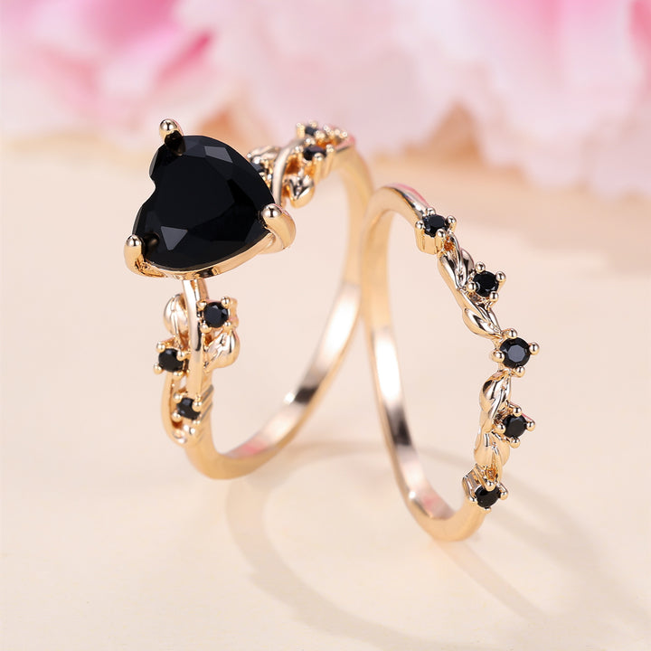 2pcs Elegant Stacking Rings