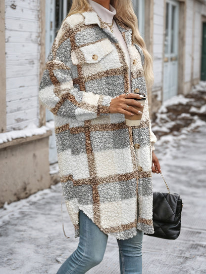 Womens Winter Fur Coat Jacket