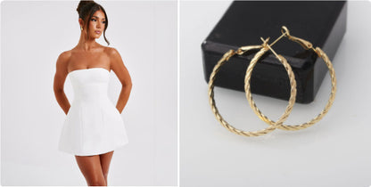 Fashion Tube Dress Summer Solid Color Casual Backless Slim Short Dresses