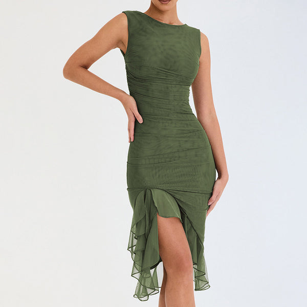 Summer Slim Skinny Sleeveless Dress For Women