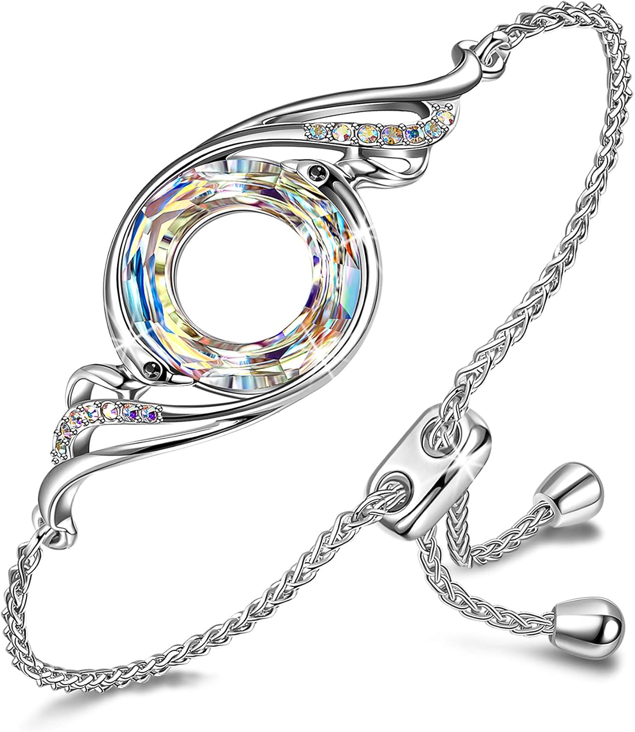 Rise From the Ashes Phoenix Bracelet Made with Crystals