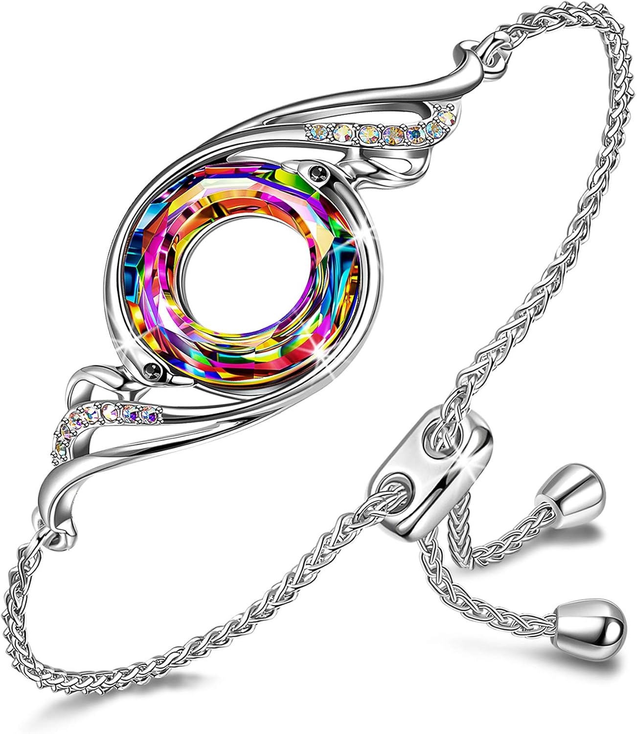 Rise From the Ashes Phoenix Bracelet Made with Crystals