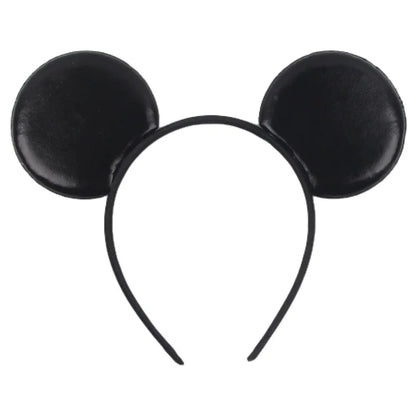 Disney Witch Bat Skeleton Ear Headband For Adults Kids Cosplay Halloween Hairband Women Girls Ghost Bows Party Hair Accessories