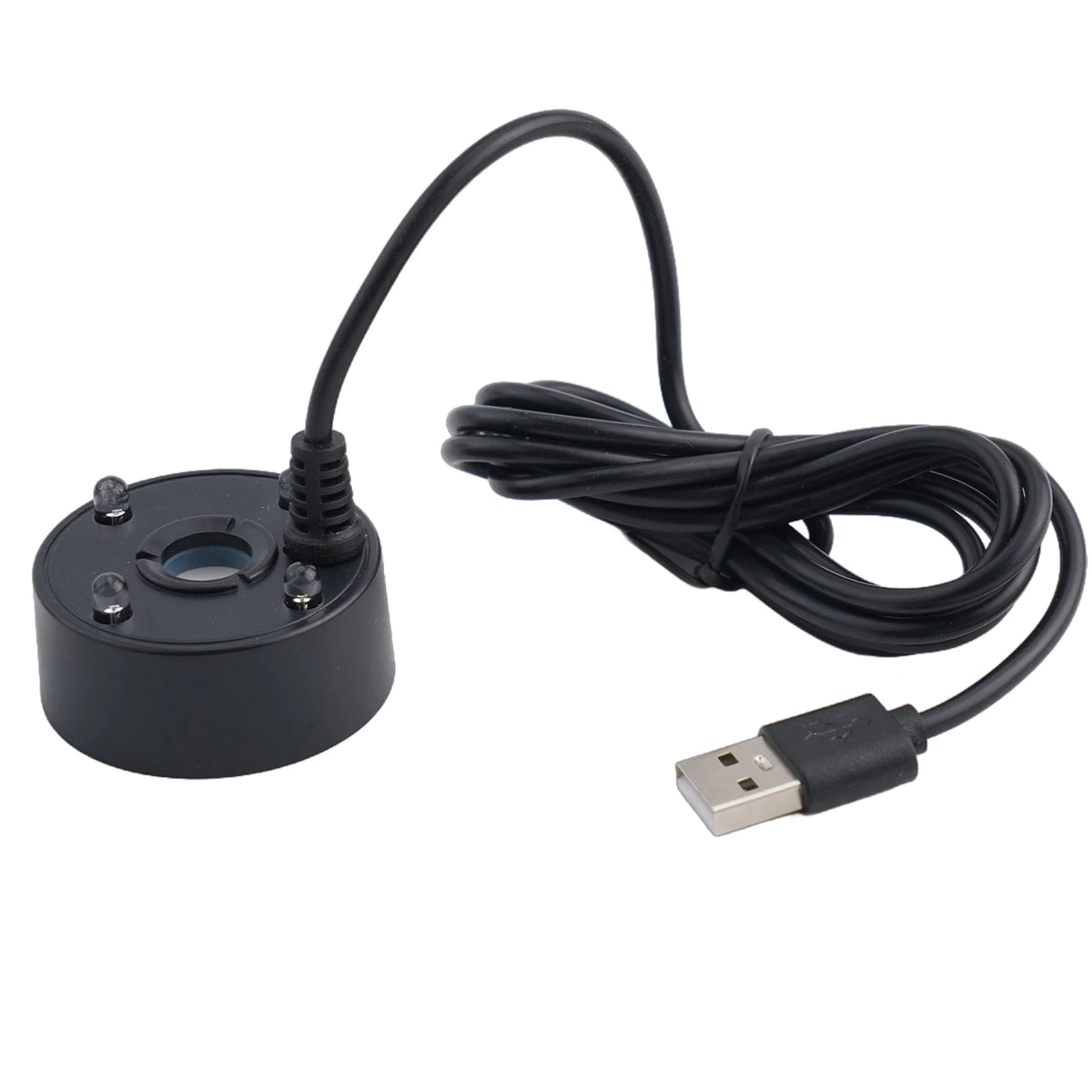 5V USB Mist Maker Fogger With Fog Maker Machine LED Colorful Lights Small Rockery Water Fish Tank Landscape Spray