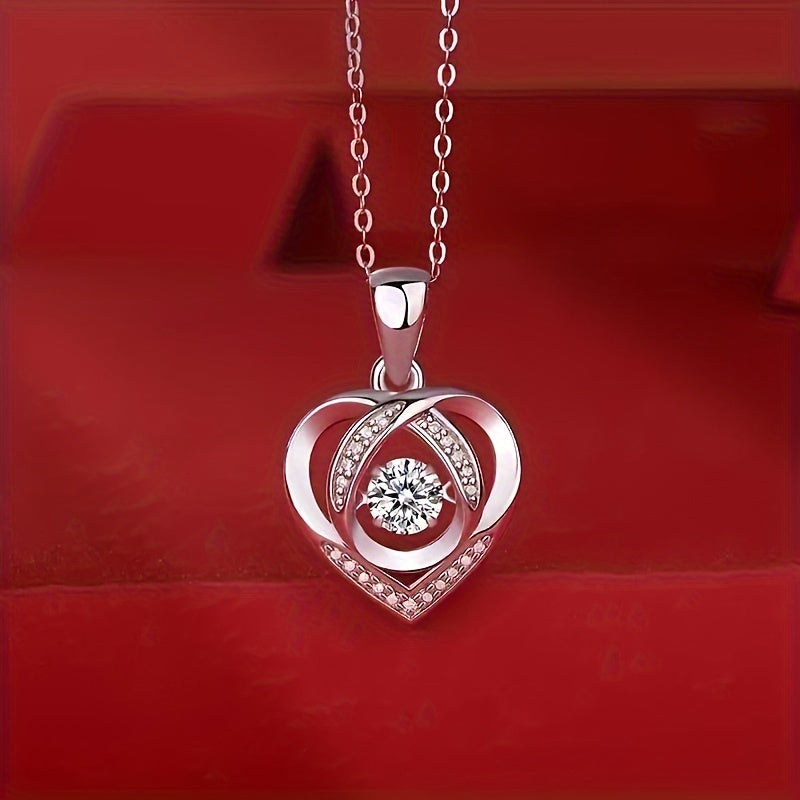 S925 Sterling Silver Moissanite Pendant Necklace