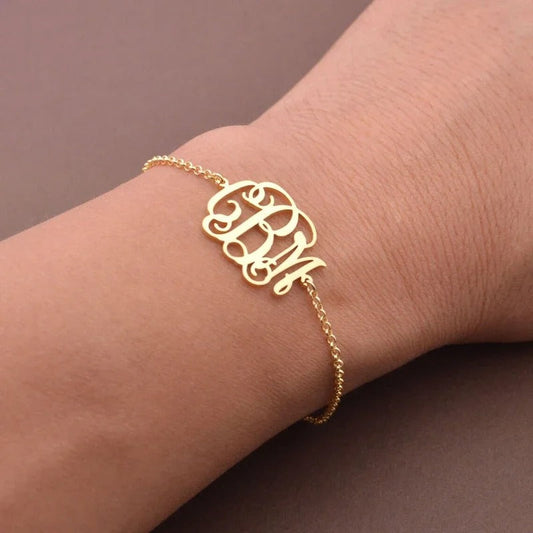 Fashion Custom Monogram Bracelet for Women