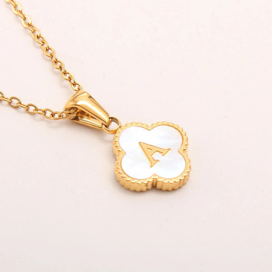Clover Custom Name Necklace Personalized Fashion